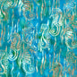 Bali Batik Alaska - Seahorses Seasalt 1 Metre Clearance - Everything Fabric