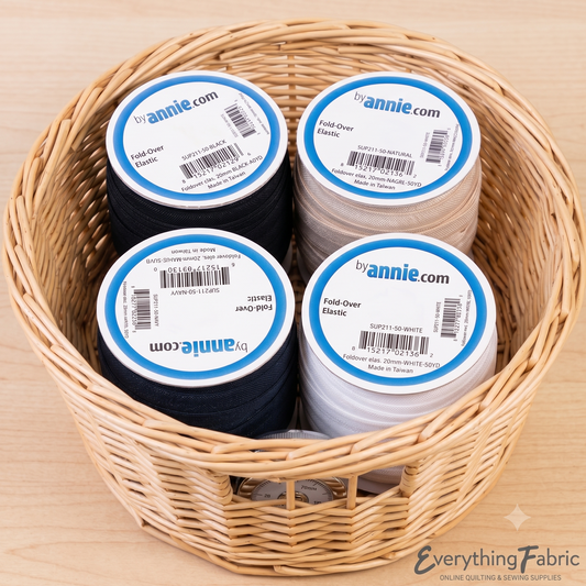 byAnnie Fold Over Elastic ¾" (20mm)