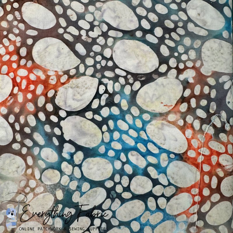 Batik COLOURS OF AUSTRALIA - 1910 - Everything Fabric