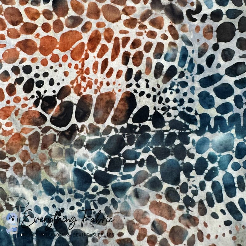 Batik COLOURS OF AUSTRALIA - 1916 - Everything Fabric