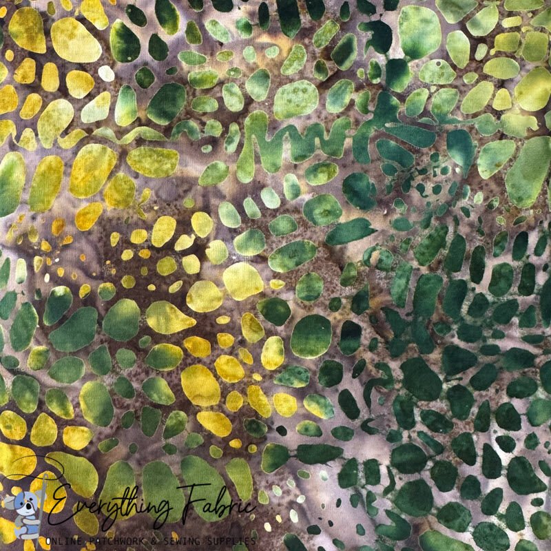 Batik COLOURS OF AUSTRALIA - 1920. - Everything Fabric