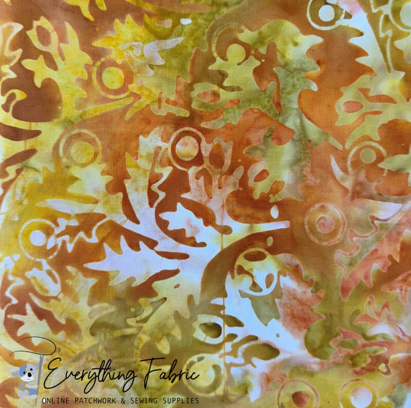 Batik EARTH -1967 - Everything Fabric