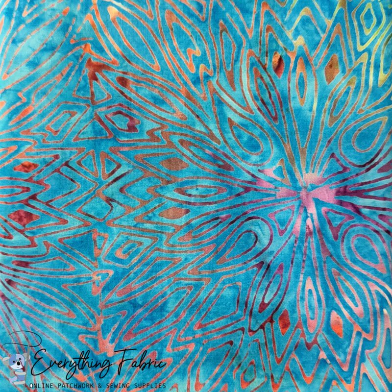 Batik French Mandala - 2000 - Everything Fabric