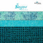 Batiks Exp Tjaps - Batiks Bayou Blues 2.5 Inch Rolie Polie, 40 Pcs. - Everything Fabric