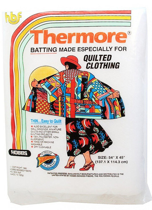Batting Thermore Ultra Thin 54in x 45in - Everything Fabric