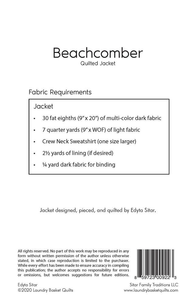 Beachcomber Jacket Pattern - Everything Fabric