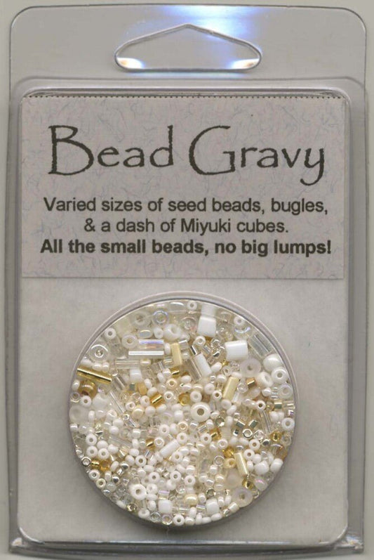 Bead Gravy - Bechamel White - Everything Fabric