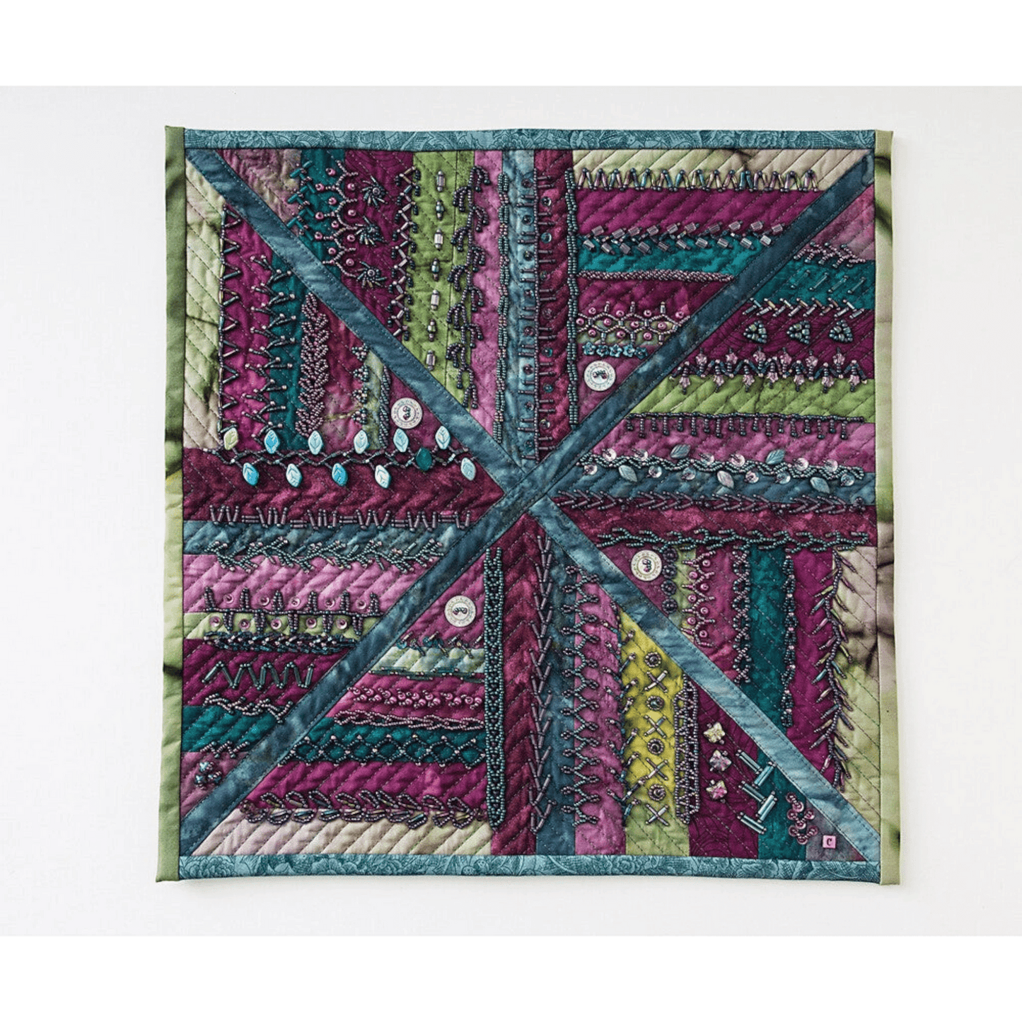 Beaded Embroidery Handy Pocket Guide - Everything Fabric