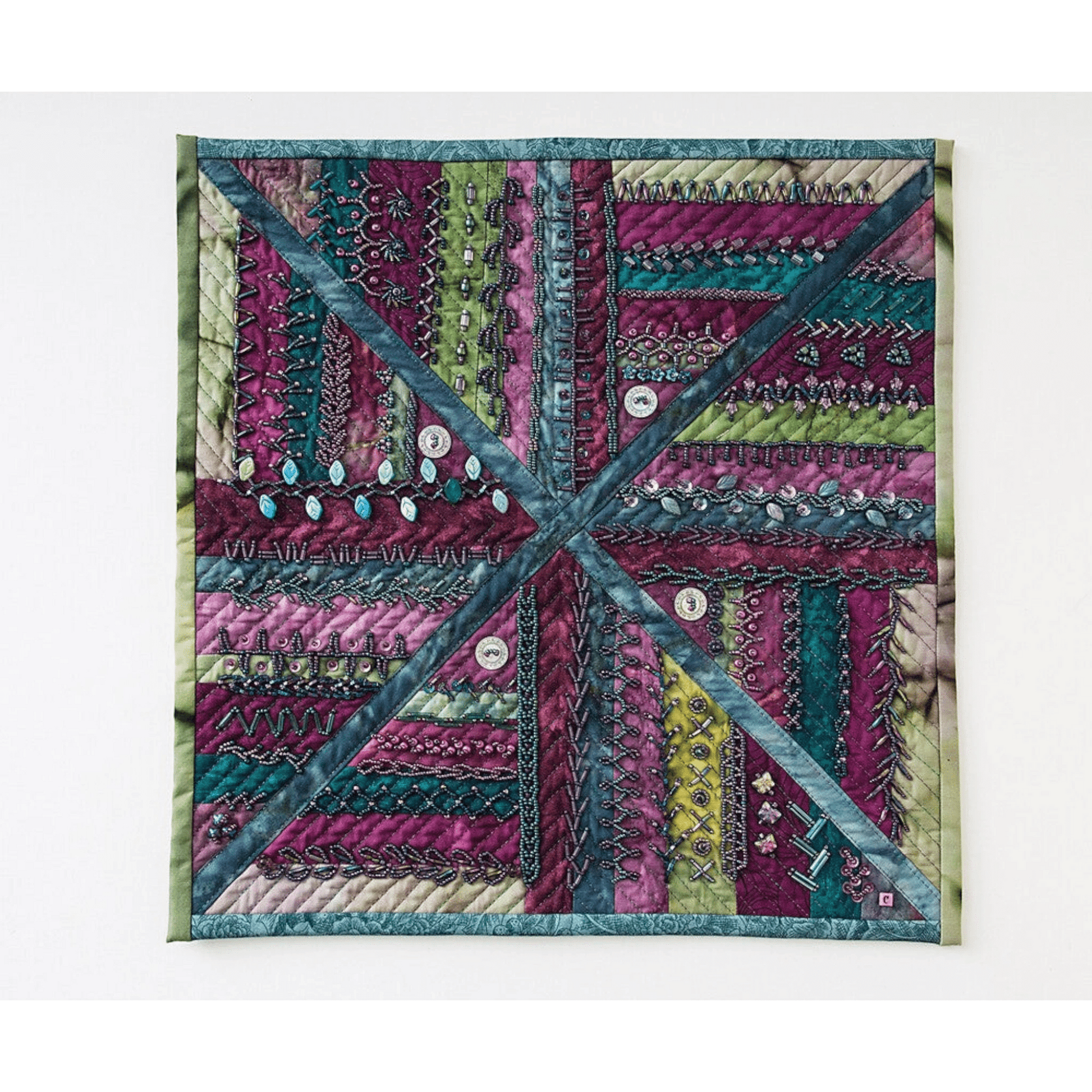 Beaded Embroidery Handy Pocket Guide - Everything Fabric