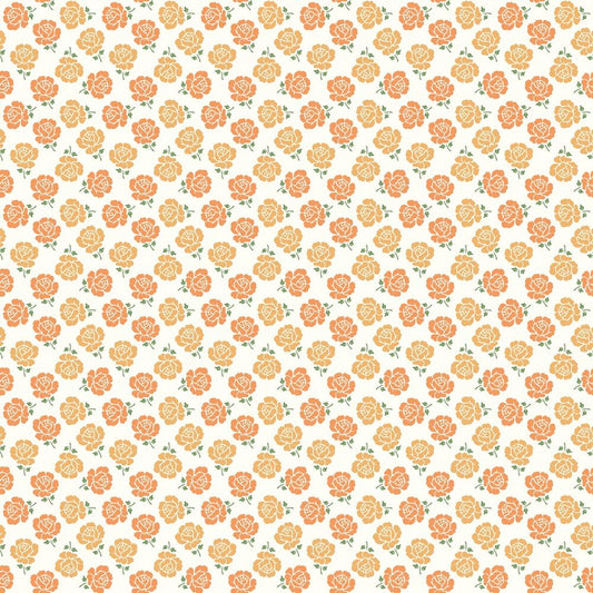 Bee Vintage - Sylvia Daisy - 1 Metre Clearance - Everything Fabric