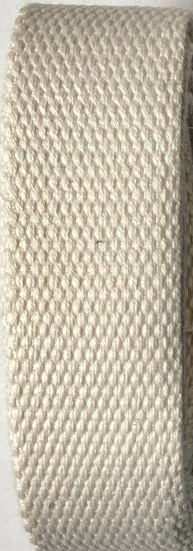 Belting 25 mm wide - Cream - Everything Fabric