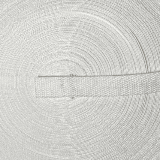Belting 25 mm wide - White - Everything Fabric