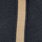 Belting 32 mm wide - Black with Tan Stripe - Everything Fabric