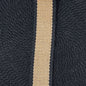 Striped Belting 1-1/4in - Black with Tan Stripe