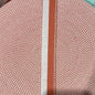 Belting 32 mm wide - Coral & Off White Stripe - Everything Fabric