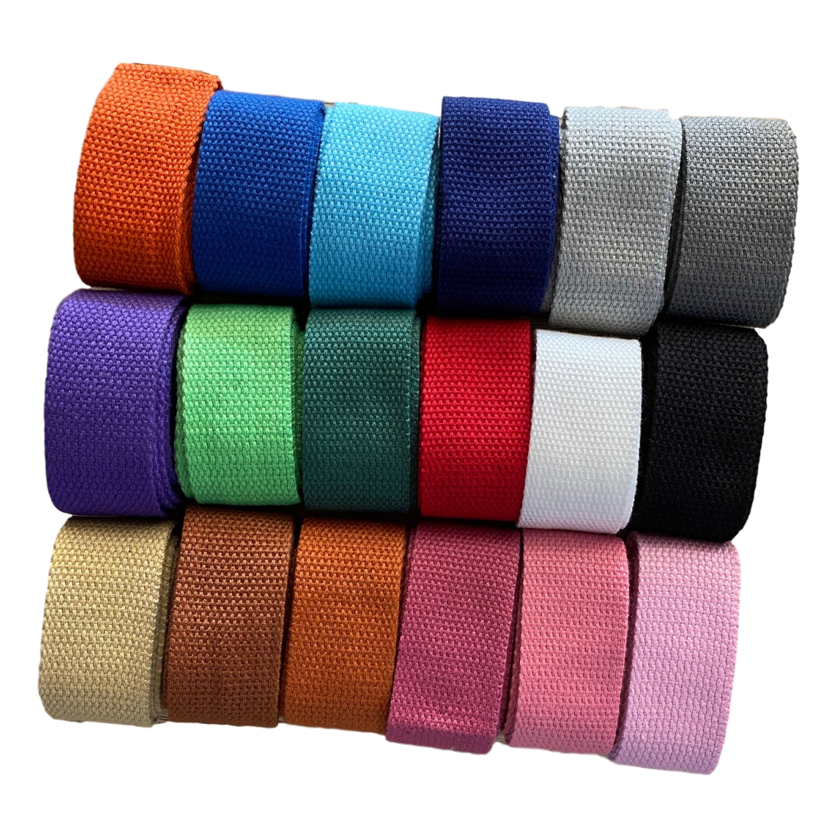 Belting 32 mm wide - DARK Green - Everything Fabric