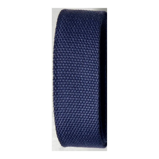 Belting / Webbing 32 mm wide - Navy Blue x 5 yard - Everything Fabric