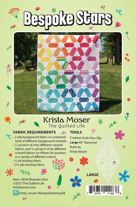 Bespoke Stars Quilt Pattern from Krista Moser - Everything Fabric