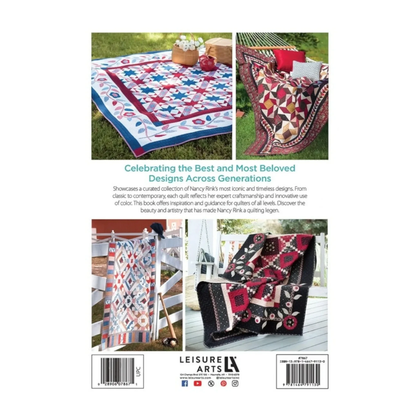 Best of Nancy Rink Quilts Book - Everything Fabric