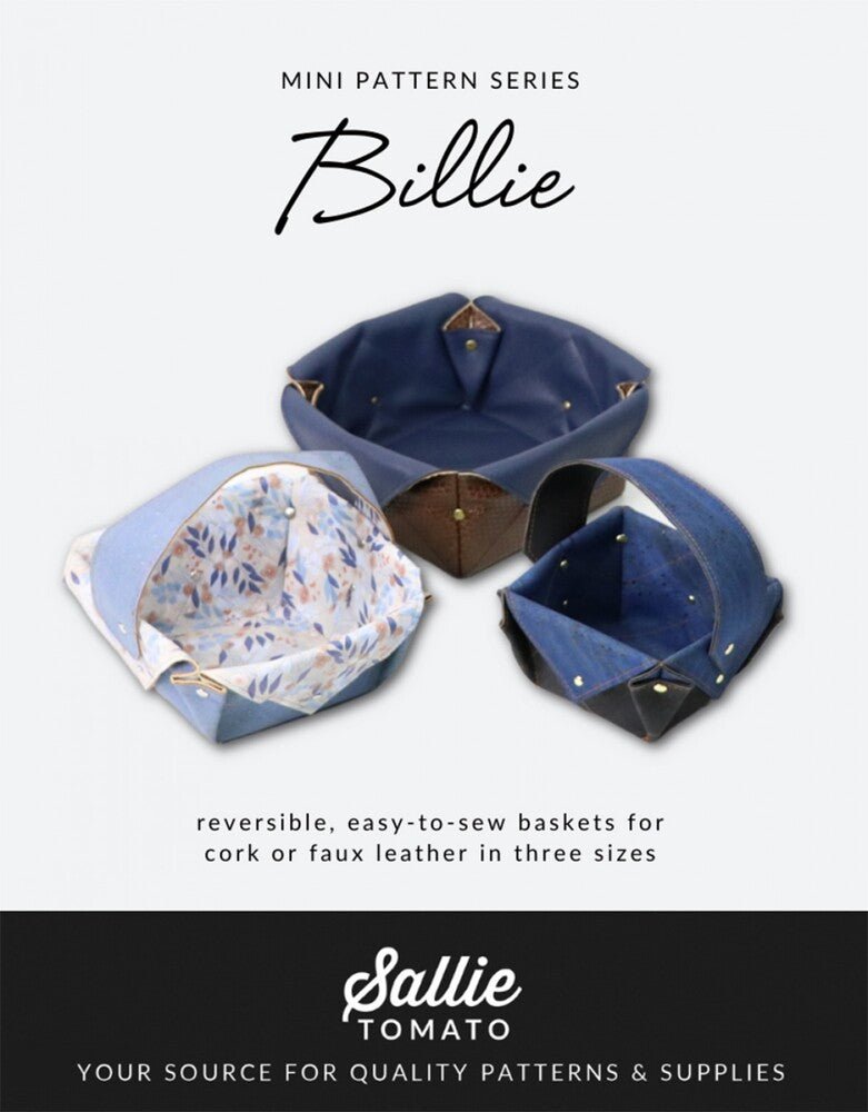 Billie Basket Pattern by Sallie Tomato - Everything Fabric