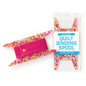 Binding Spool Pink & Gold Glitter - Everything Fabric