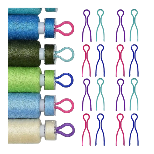 Bobbin Buddies in Pack of 50 Mixed Colours - Everything Fabric