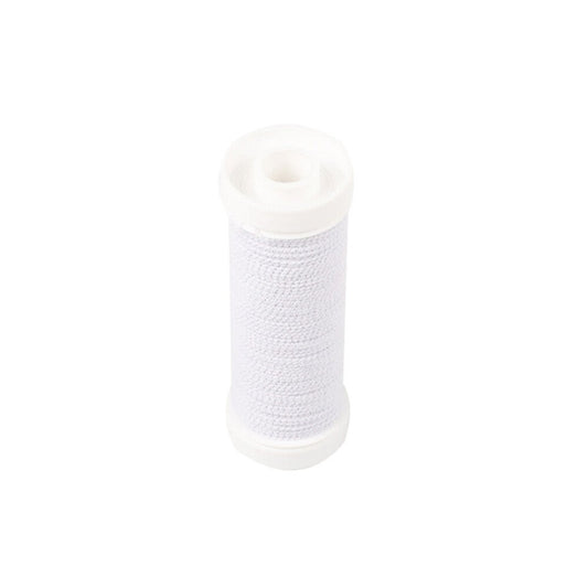 Bohin Beading Elastic Thread - White 11 yds - Everything Fabric
