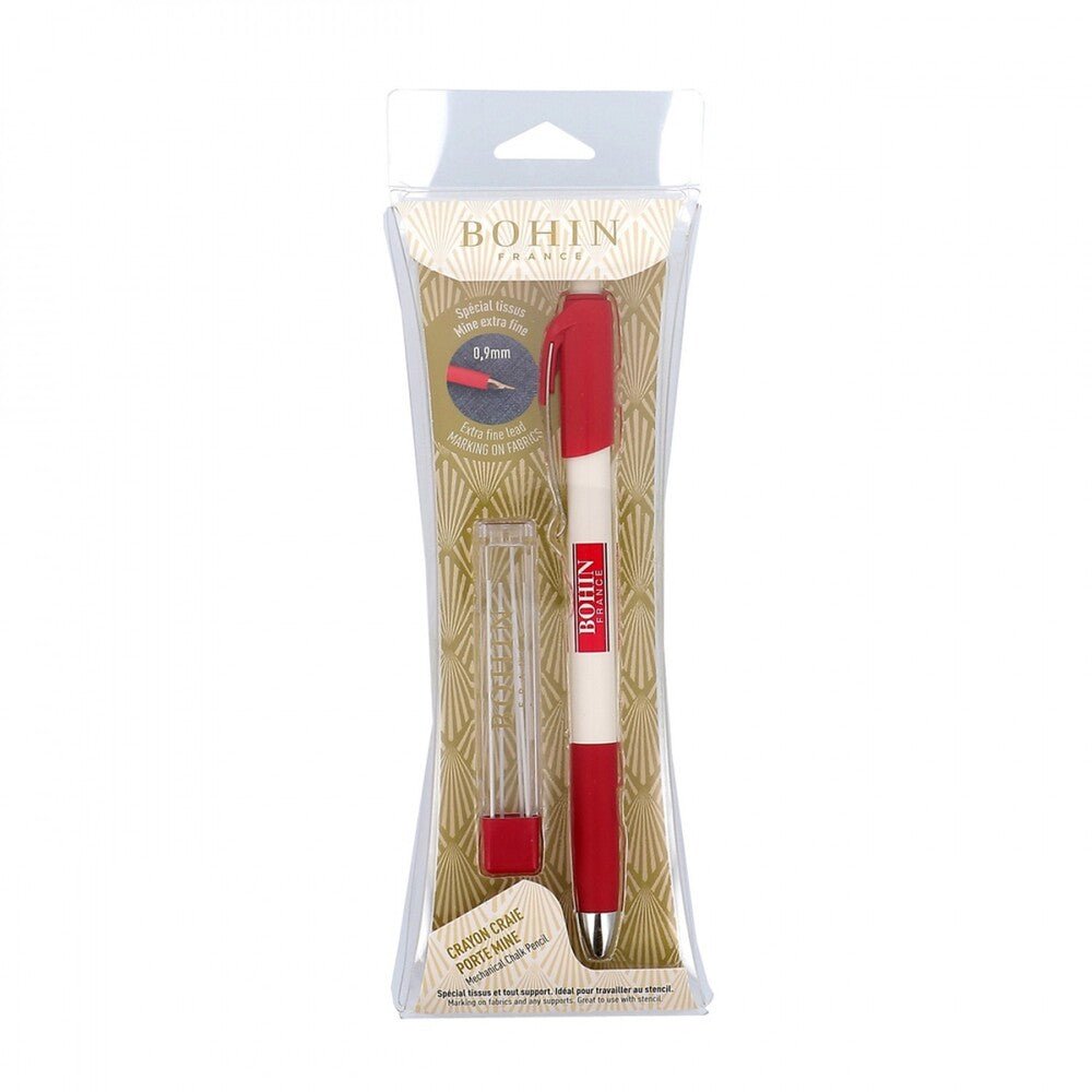 Bohin Mechanical Pencil .9 mm White - Everything Fabric