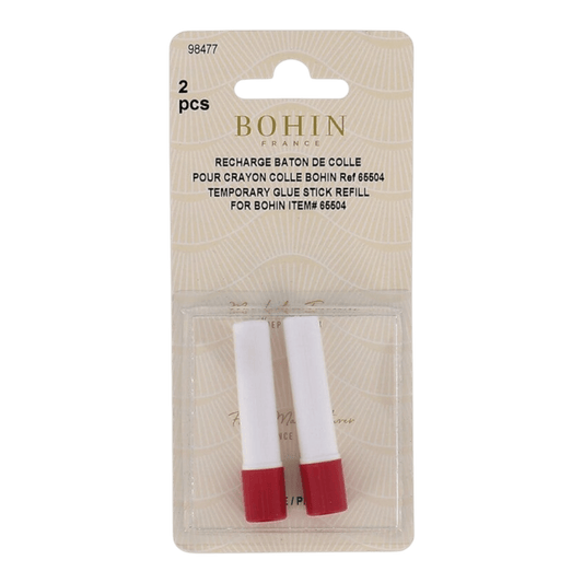 Bohin Refill For Temporary Glue Stick For Fabrics - 2 pk - Everything Fabric