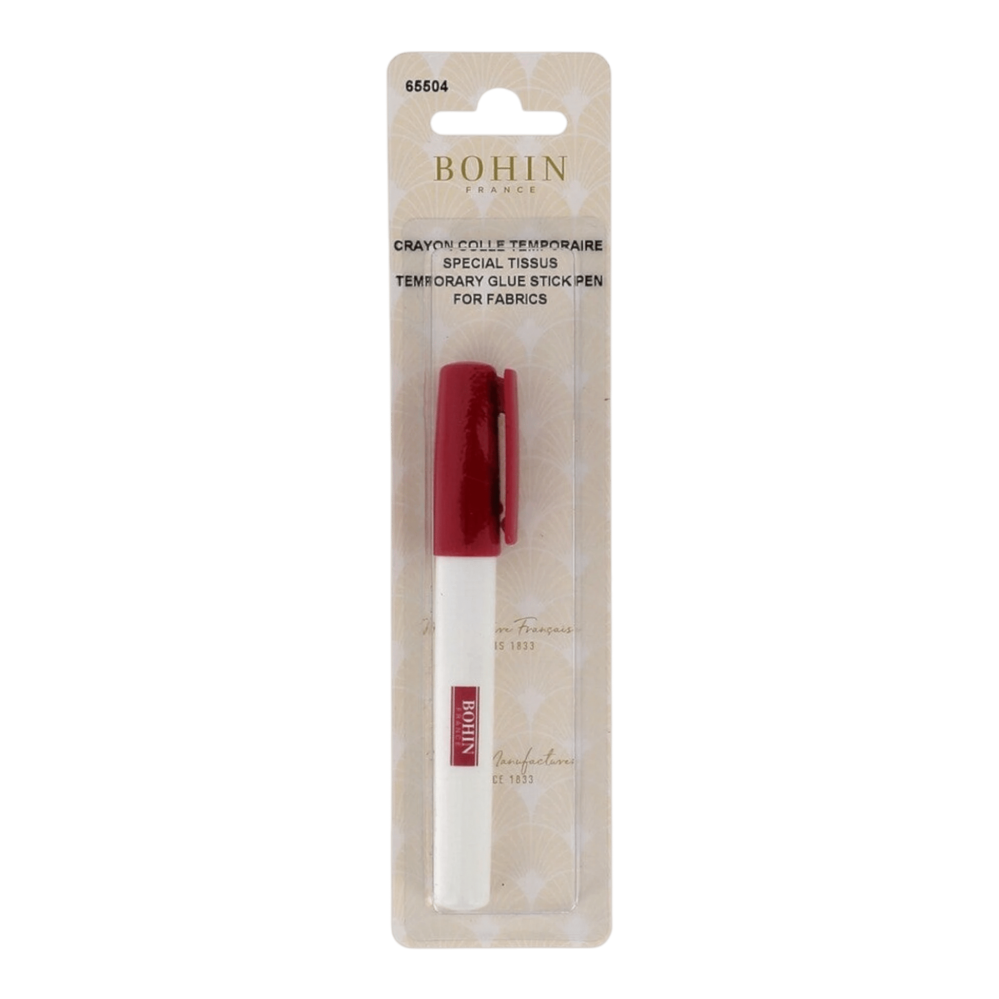 Bohin Temporary Glue Stick For Fabrics - Everything Fabric