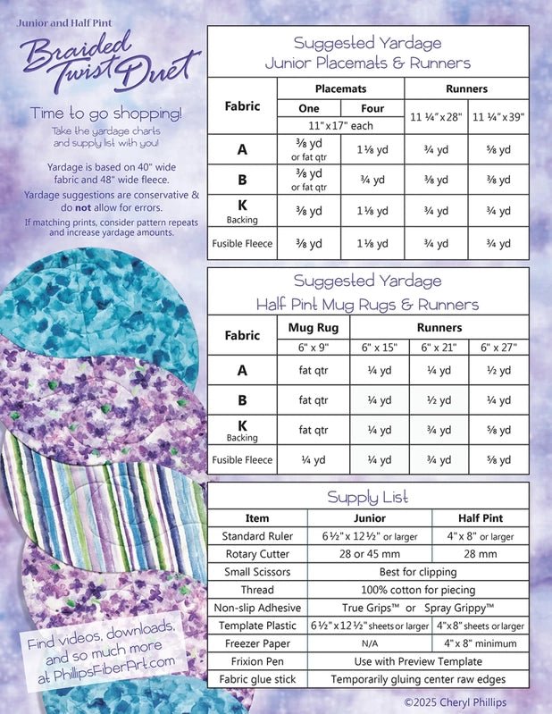 Braided Twist Duet - Everything Fabric