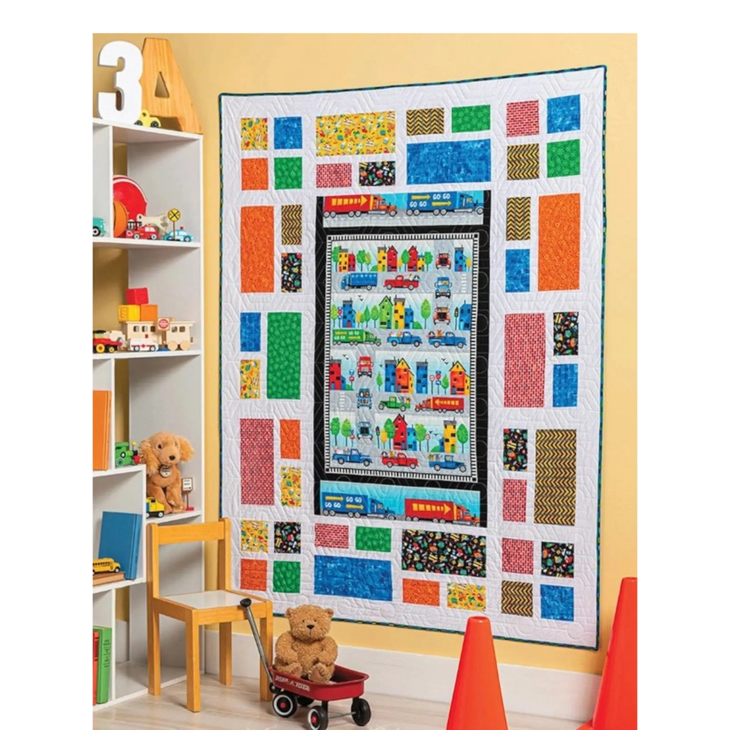 Building Quilts With Panels Book - Everything Fabric