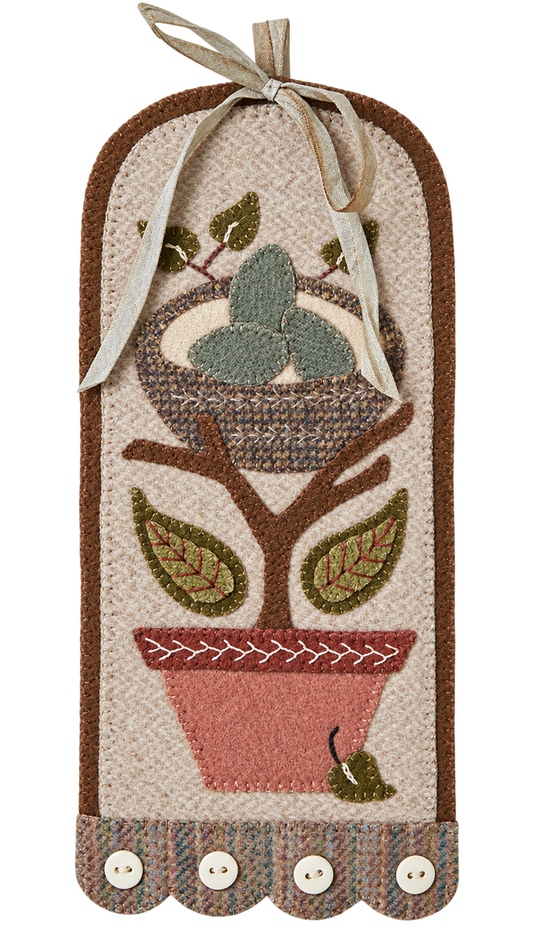 Sweet and Simple June by Buttermilk Basin — finished appliqué example, pattern only