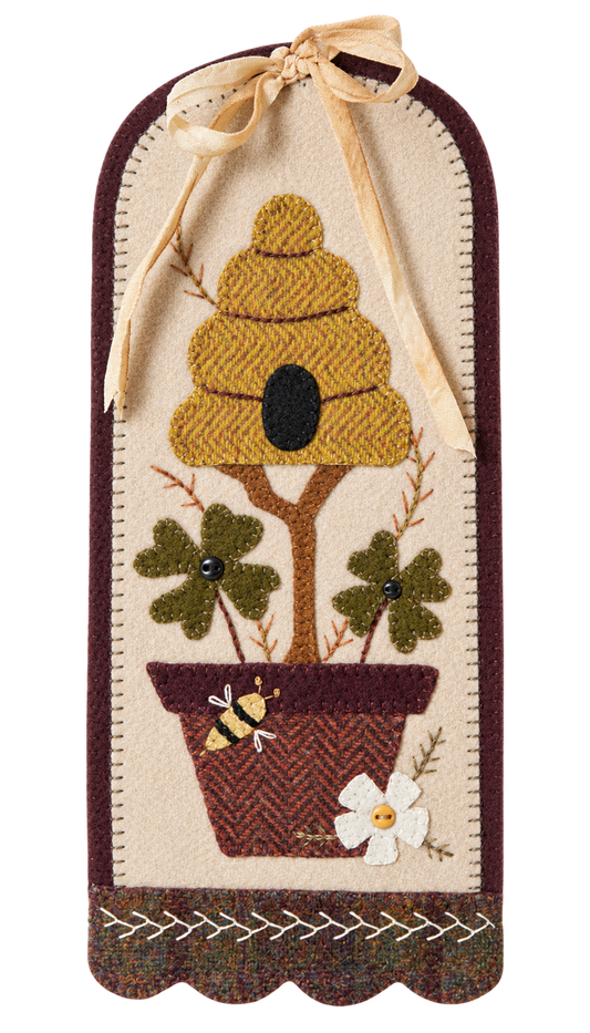 Sweet and Simple March by Buttermilk Basin — finished appliqué example, pattern only