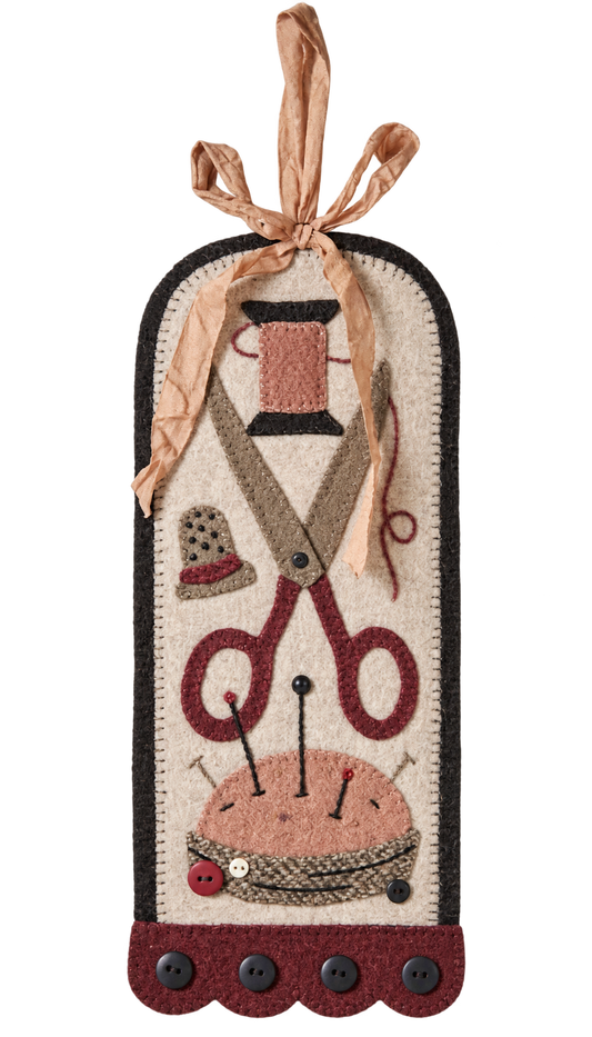Sweet and Simple Sewing by Buttermilk Basin — finished appliqué example, pattern only
