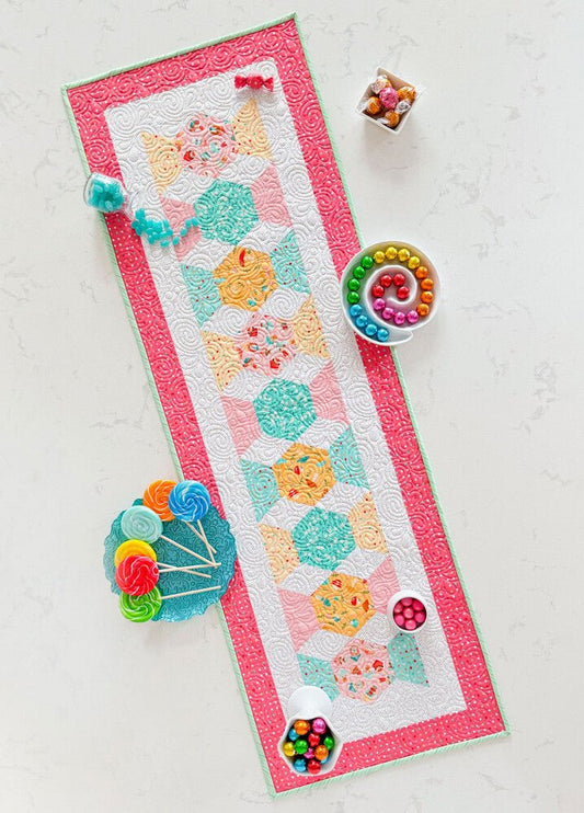 Candy Lane Table Runner Pattern - Everything Fabric