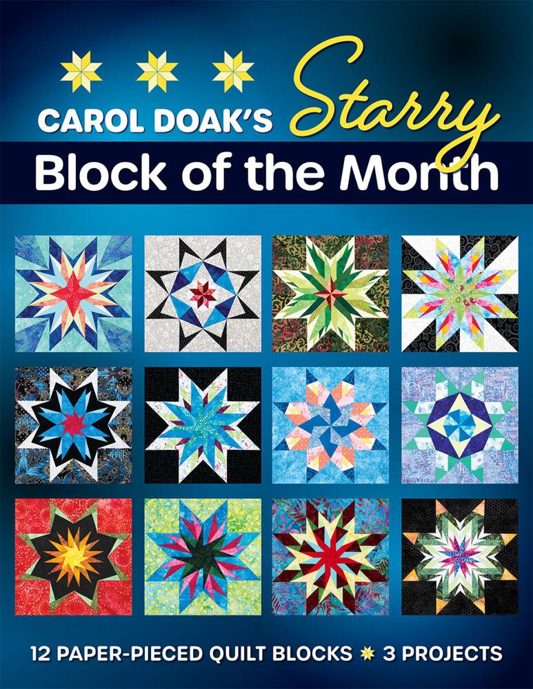 Carol Doaks Starry Block of the Month Book - Everything Fabric