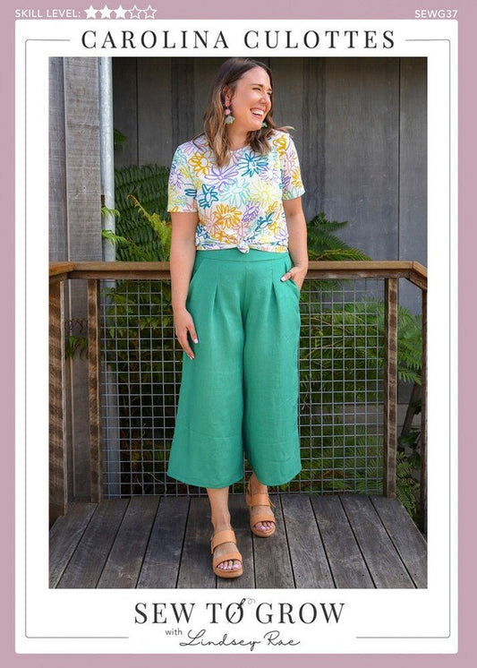 Carolina Culottes Pattern - Everything Fabric