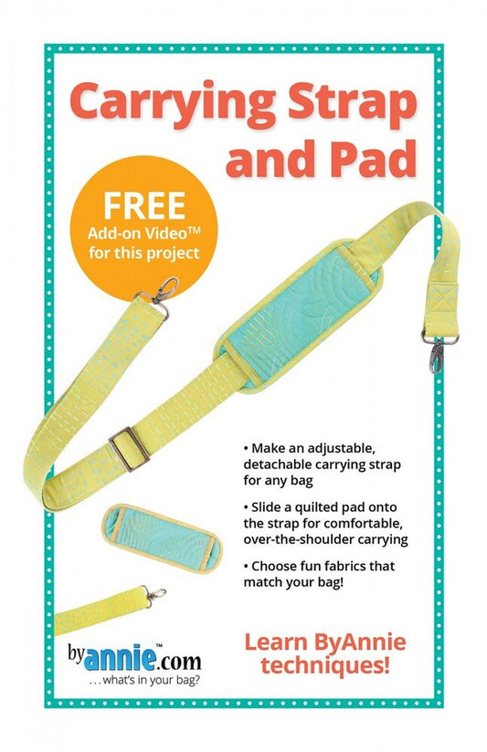 Carrying Strap and Pad Pattern - Everything Fabric