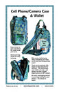 Cell Phone Camera Case Wallet Bags Pattern 2.0 - Everything Fabric