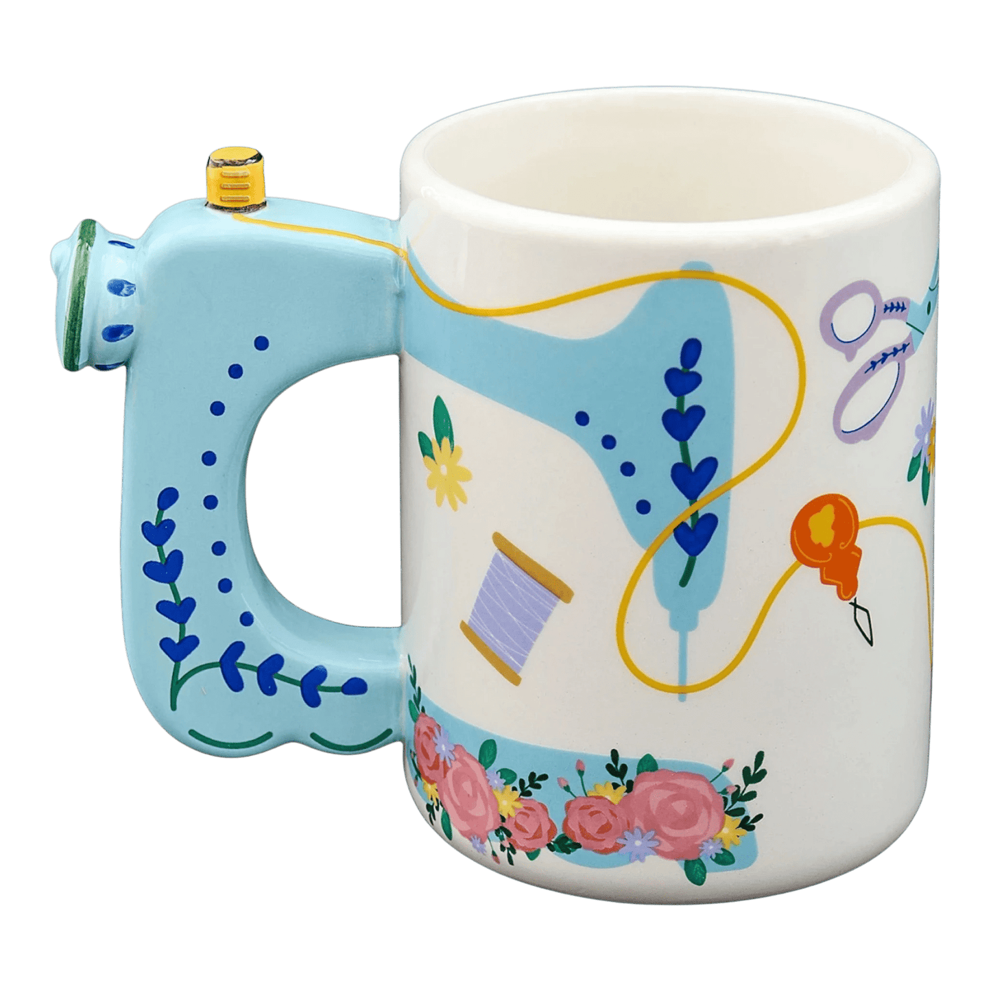 Ceramic Mug Sewing Machine - Everything Fabric