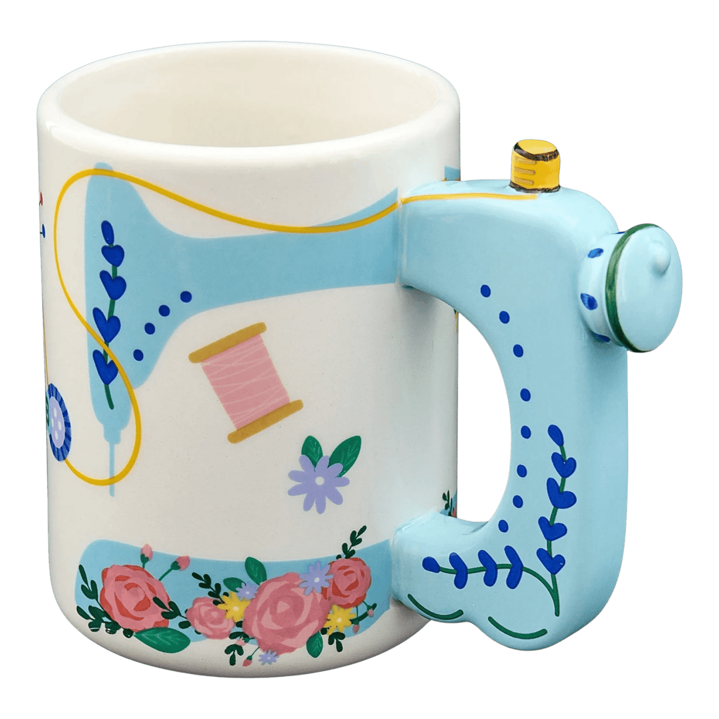 Ceramic Mug Sewing Machine - Everything Fabric