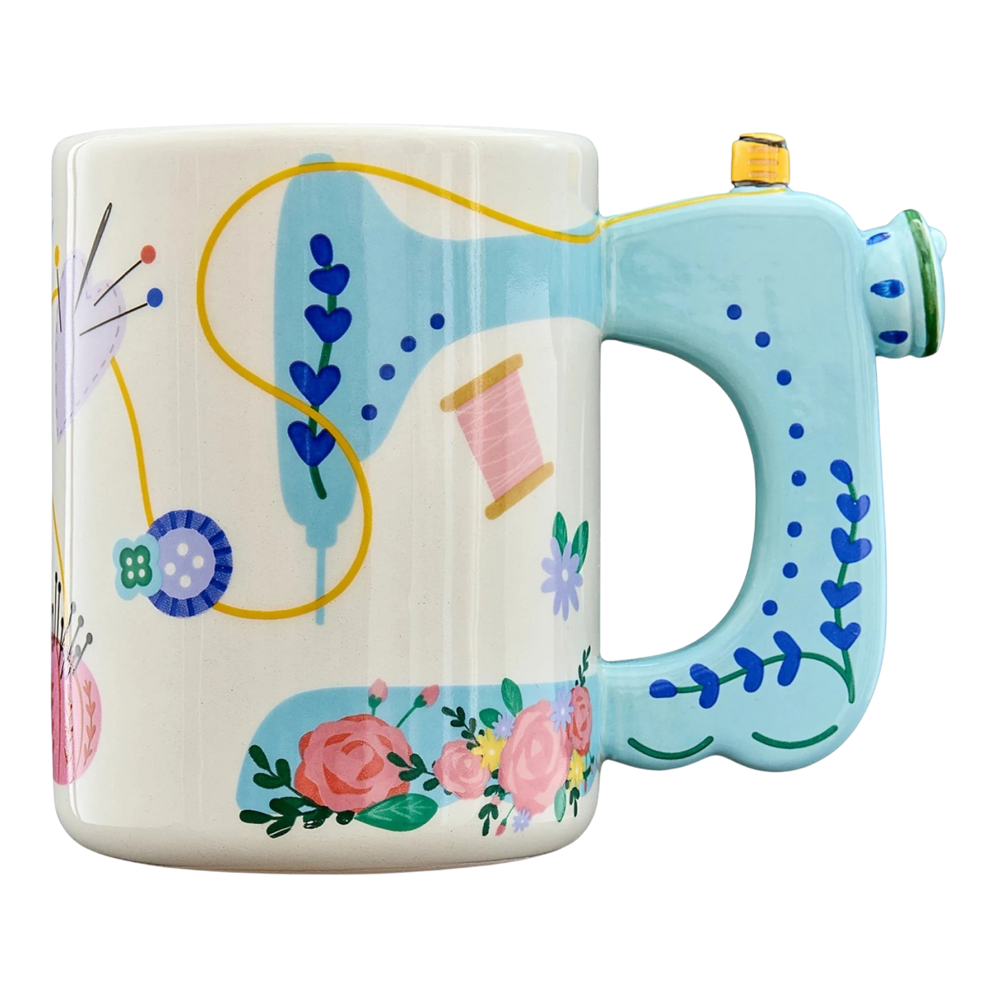 Ceramic Mug Sewing Machine - Everything Fabric