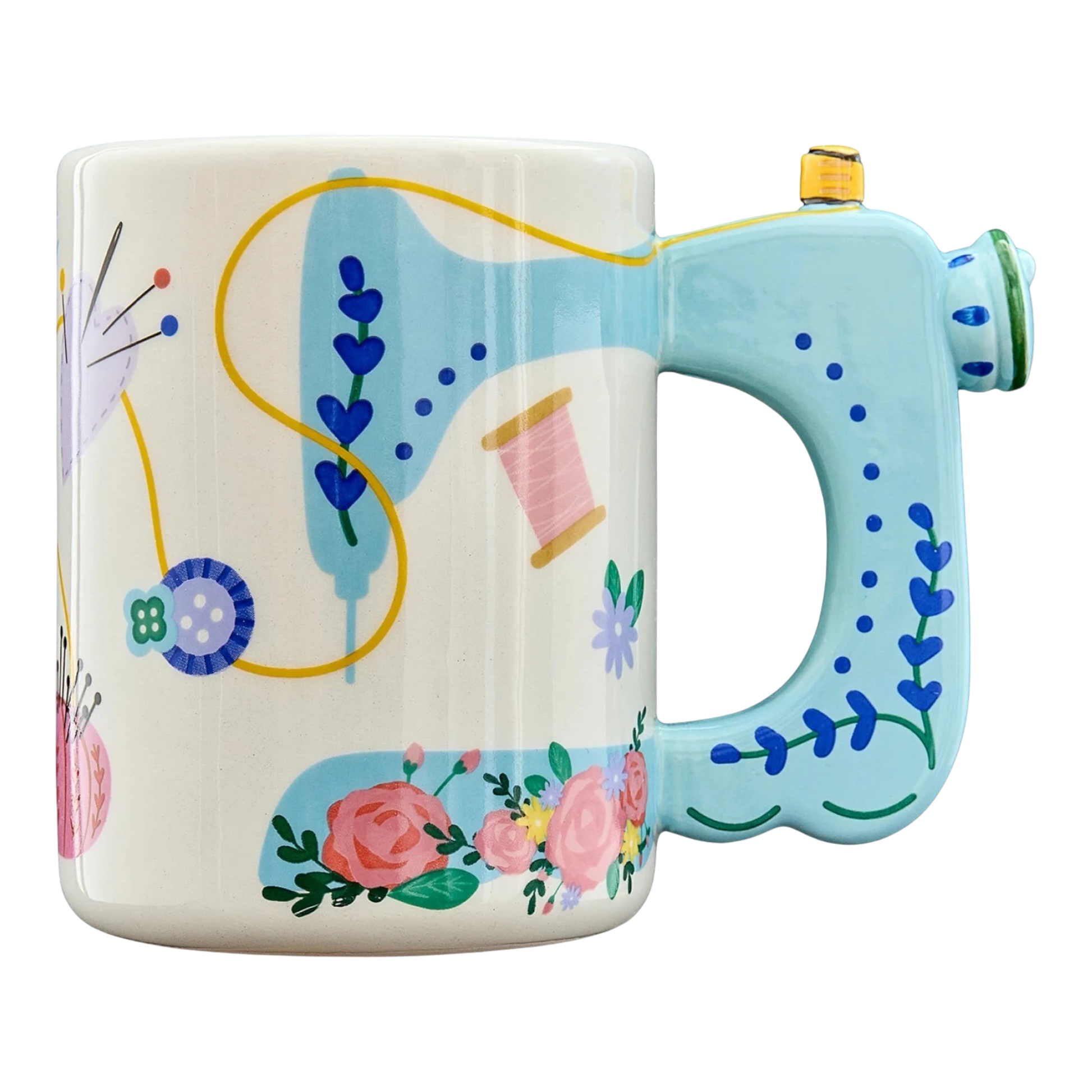 Ceramic Mug Sewing Machine - Everything Fabric