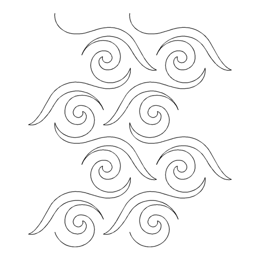 Cha-Cha Overall Stencil - 6 in - Everything Fabric