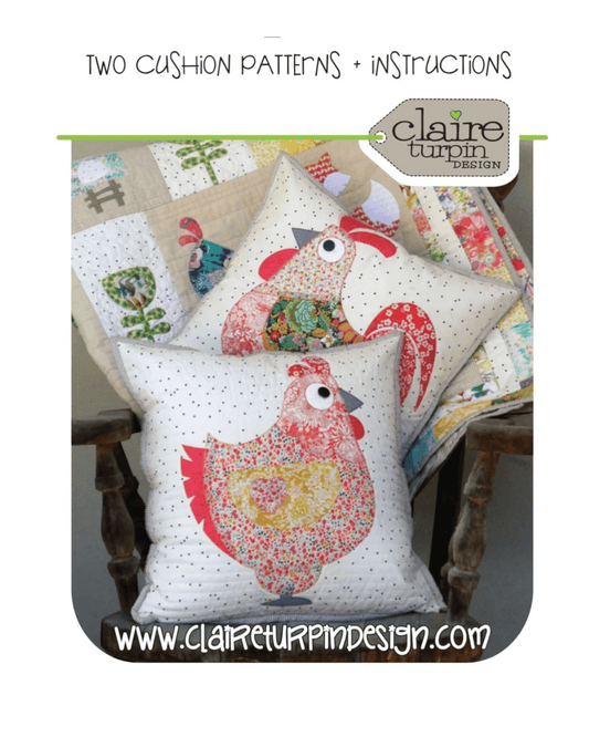 Chooks Cushion Pattern - Everything Fabric