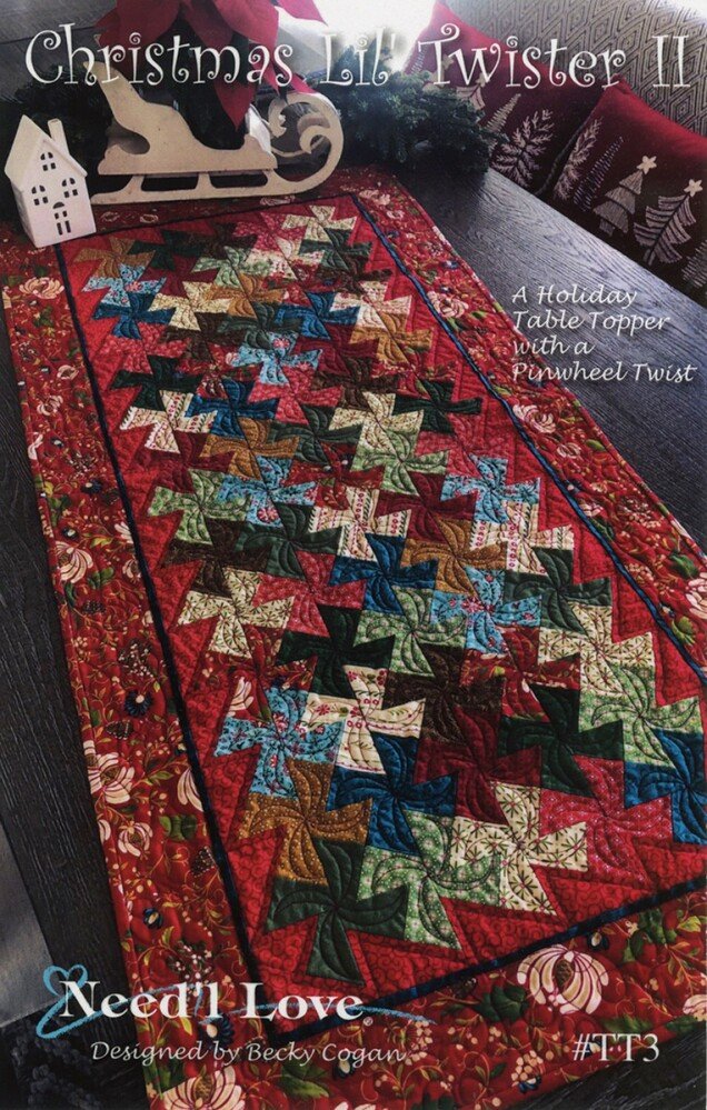 Christmas Lil Twister II Pattern - Everything Fabric