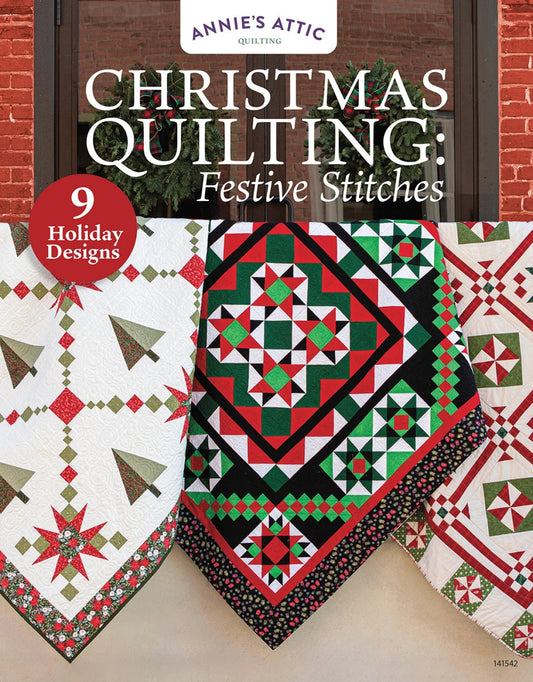 Christmas Quilting Festive Stitches Book - Everything Fabric