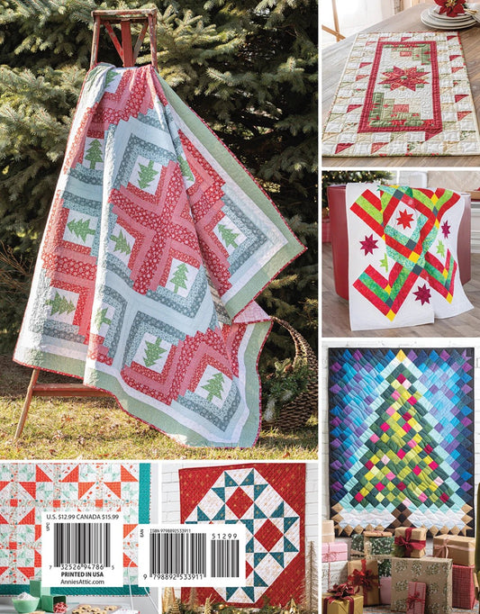 Christmas Quilting Festive Stitches Book - Everything Fabric