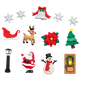 Christmas Village Buttons - Everything Fabric